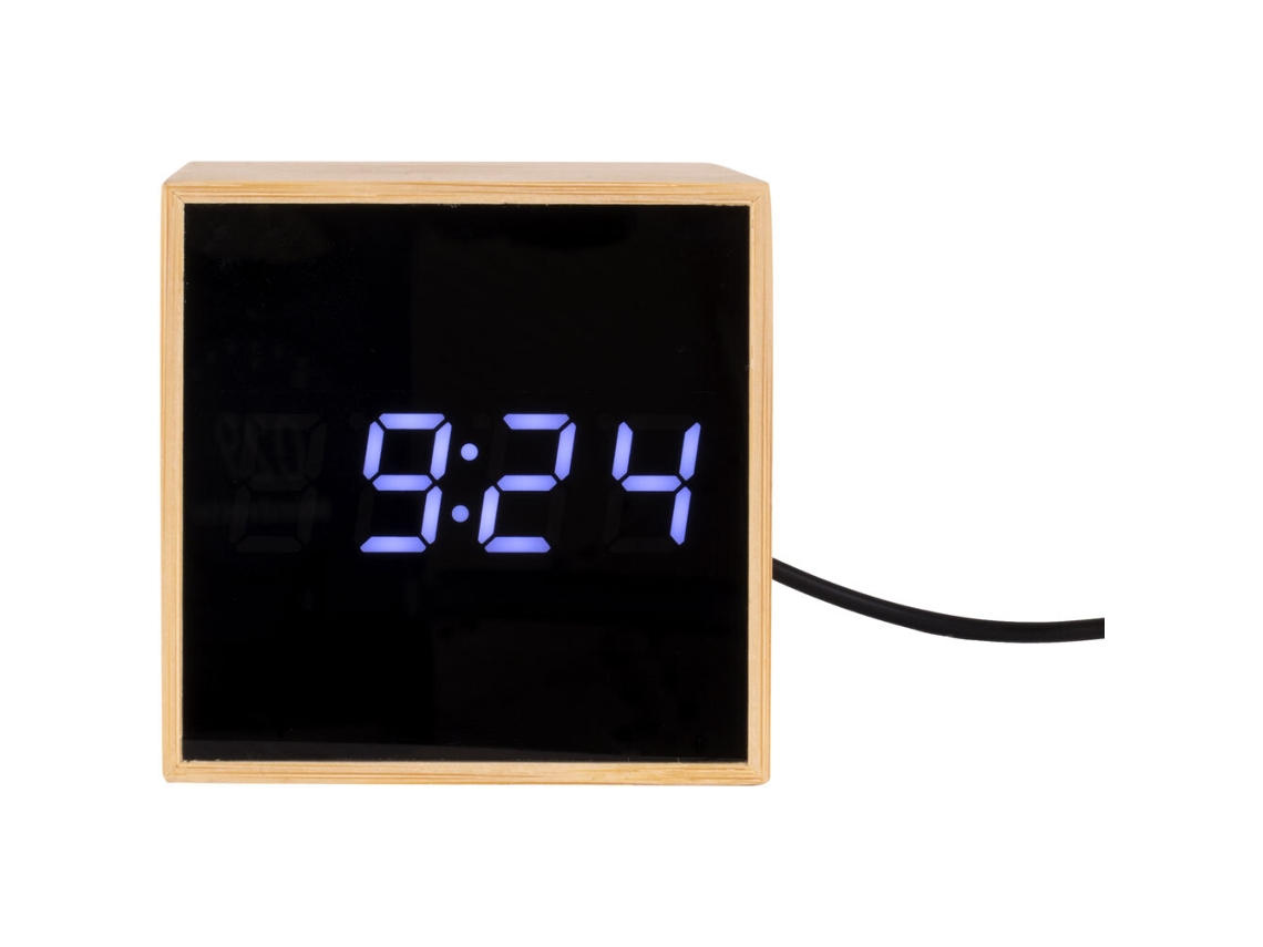 Despertador em Bambu Karlsson Mini Cube