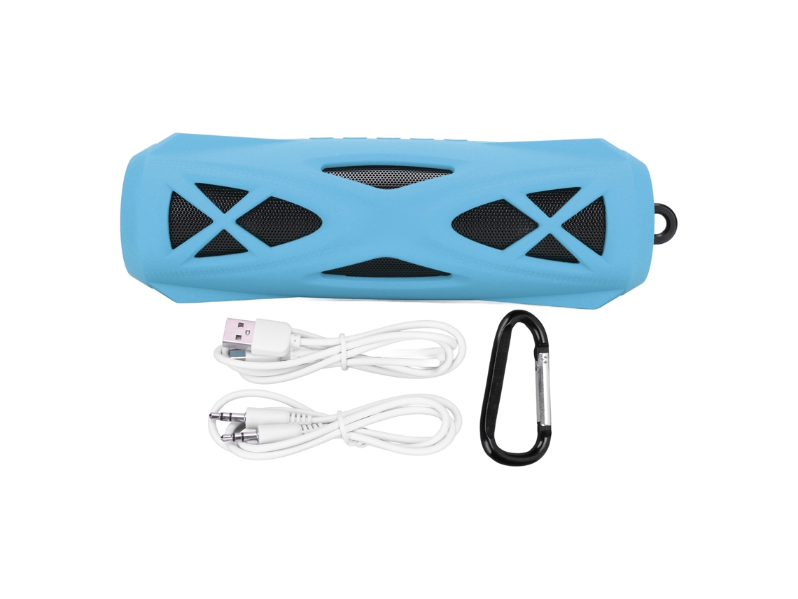 Altavoz Bluetooth portátil e impermeable con sonido envolvente de 360° y micrófono | S/MARCA