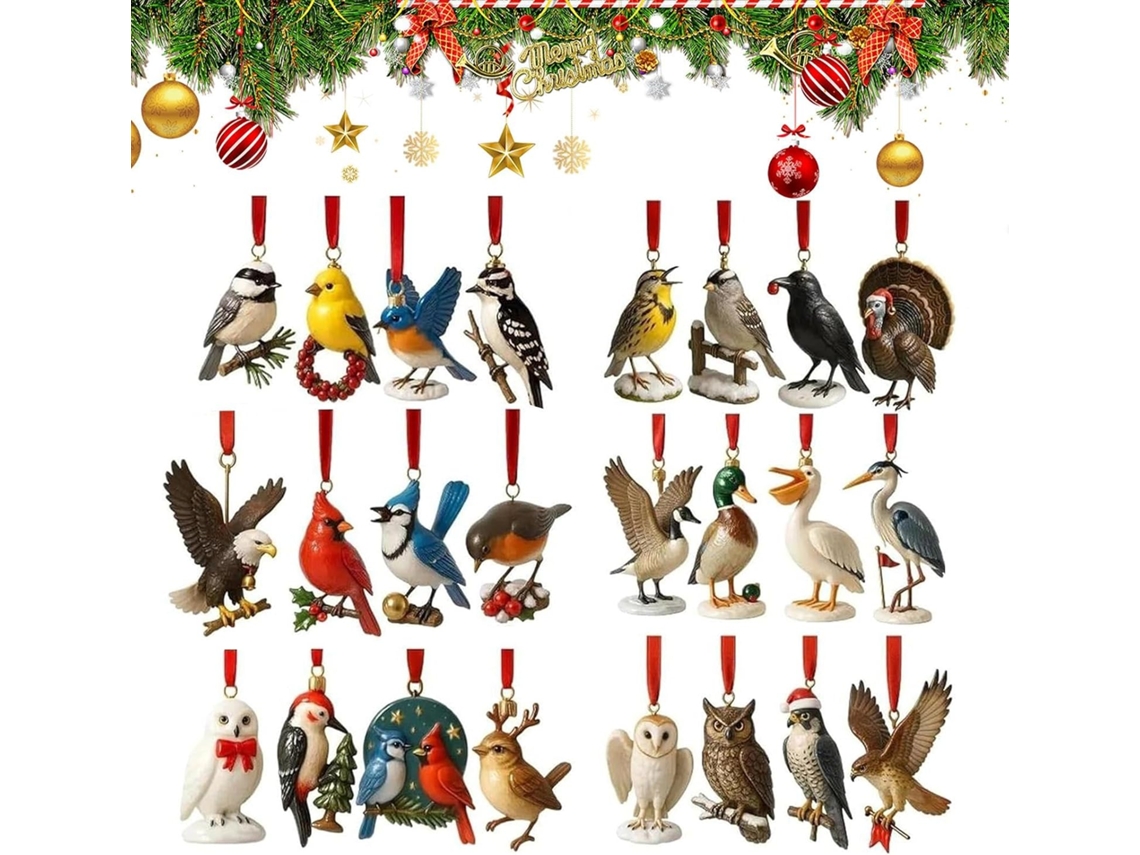 Do Advento Em Acrílico 2d, Calendário De Contagem Regressiva, De Natal Encantador Com Animais