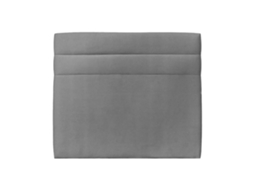 Cabeceira De Cama 2 Linhas Milano  Ash  120 X 133 Cm Altura 120 Cm Indream