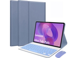 Capa com Teclado Bluetooth ZRUXE para Lenovo Idea Tab Plus 12.1'' com rato | ZRUXE