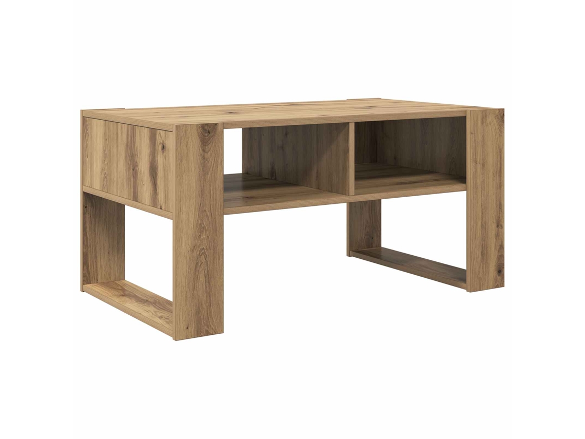 Mesa de Centro Carvalho Artesanal 92 X 53 X 45 Cm MAISON EXCLUSIVE
