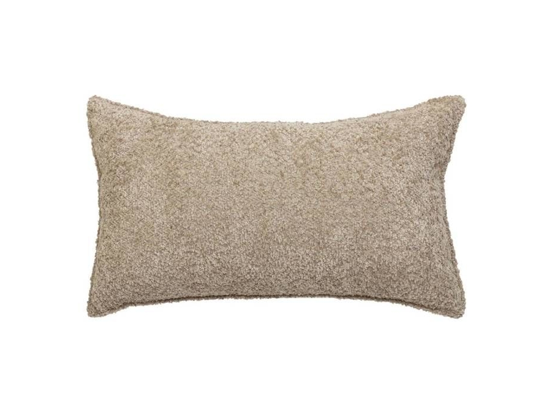Coussin Bouclette Soana Bege Linho 30x50cm - ATMOSPHERA Criador De Interiores - Bege Linho