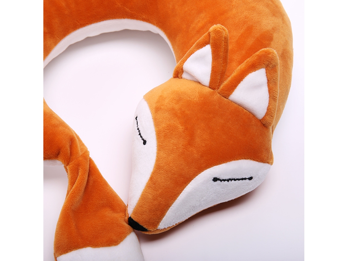Almofada de U com estampa de raposa, 30 cm BRILVIBERA