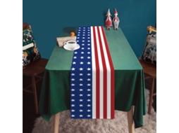 Caminho De Mesa Patriótico 4 De Julho - Decoração De Mesa Para Dia Da Independência E Festas Em Casa