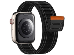 Bracelete Apple Watch Nylon Trançado com Fecho Velcro XIAOMOYU