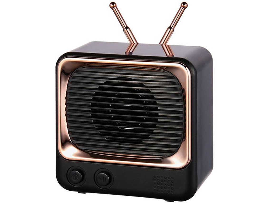 Coluna Bluetooth RITTEREC DW02 (Preto - 3 W - Alcance: até 10 m)