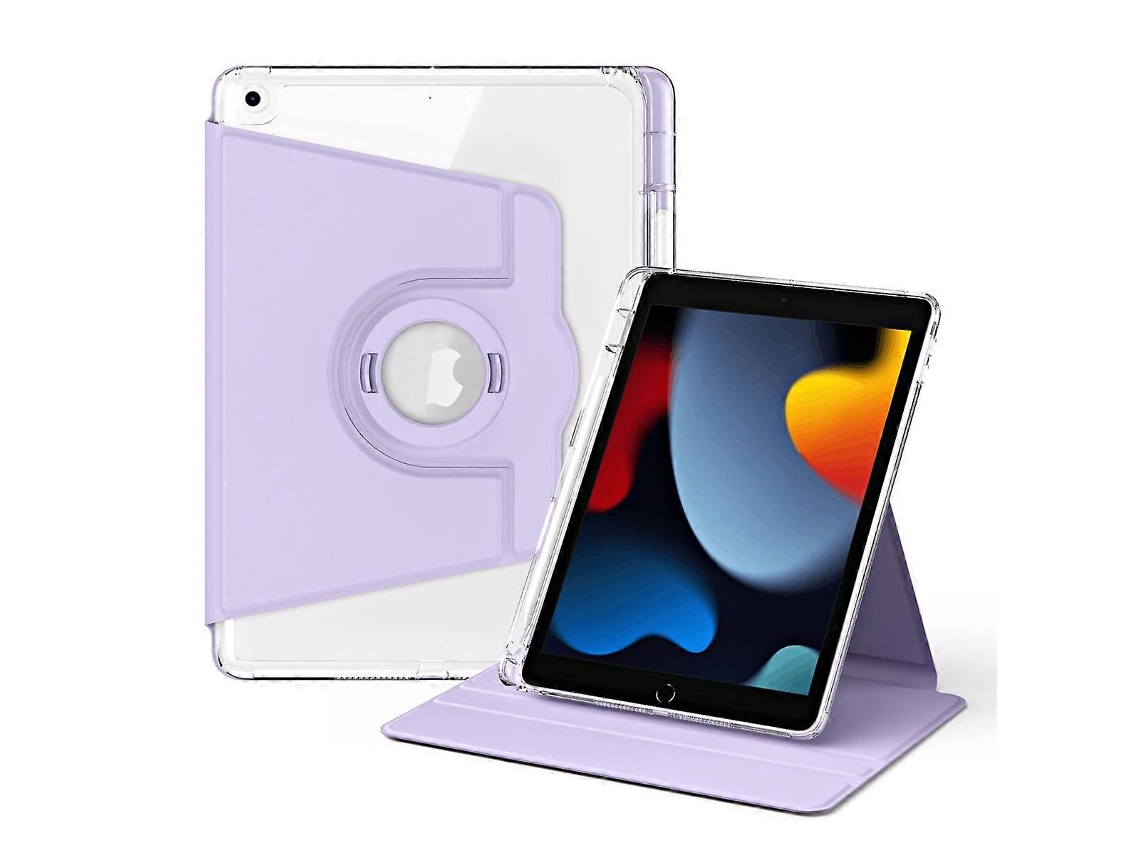 Capa de acrílico transparente destacável com rotação de 360 graus para tablet da Webake