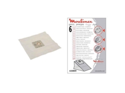 Conjunto de 6 Sacos + princÃƒÂ­pio de filtro Boogy Gimini A26B09 MOULINEX