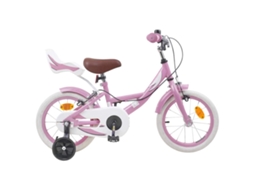 Vidaxl Bicicleta Infantil 16 Polegadas Para Crianças De 4 A 6 Anos