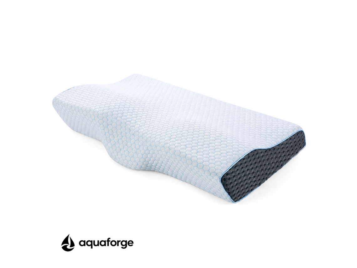 Almofada Cervical Ergonómica Espuma Viscoelástica 60 X 33 X 10 Cm