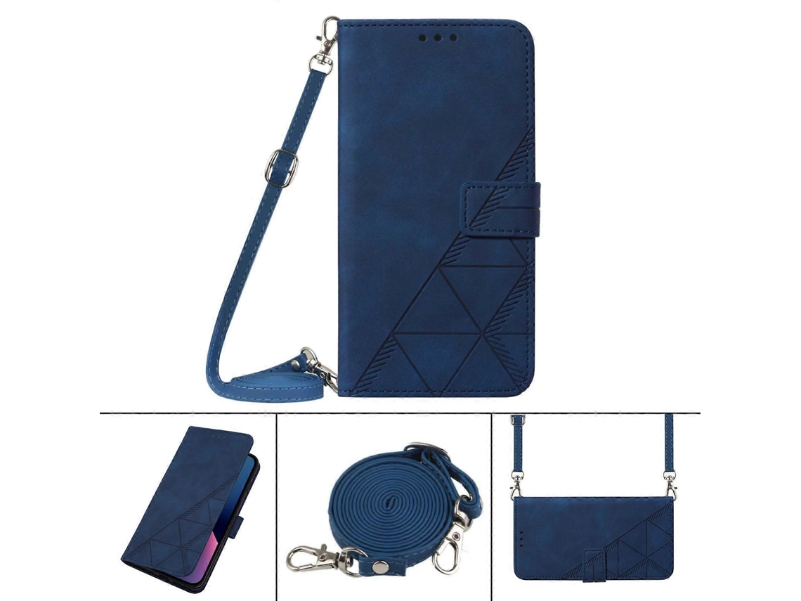 Capa De Celular De Couro Com Flip E Relevo 3d Para Infinix Note 10 Crossbody