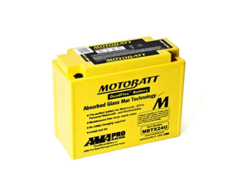 Bateria Motobatt Mbtx24u 12v 25ah Cca350a Ce U