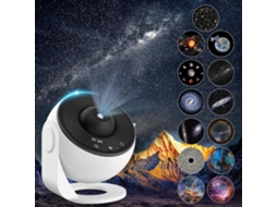 Projetor De Estrelas Para Planetário, Projetor De Estrelas E Galáxias Para Teto, Com 12 Discos, Rotação De 360° E Luz Noturna Para Crianças Adultos