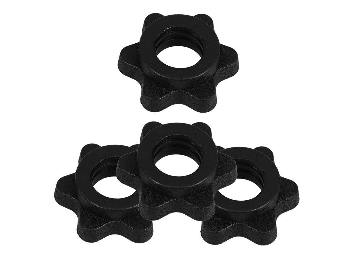 Doitool Conjunto De 4 Porcas Fixação Para Barra Musculação, Acessório