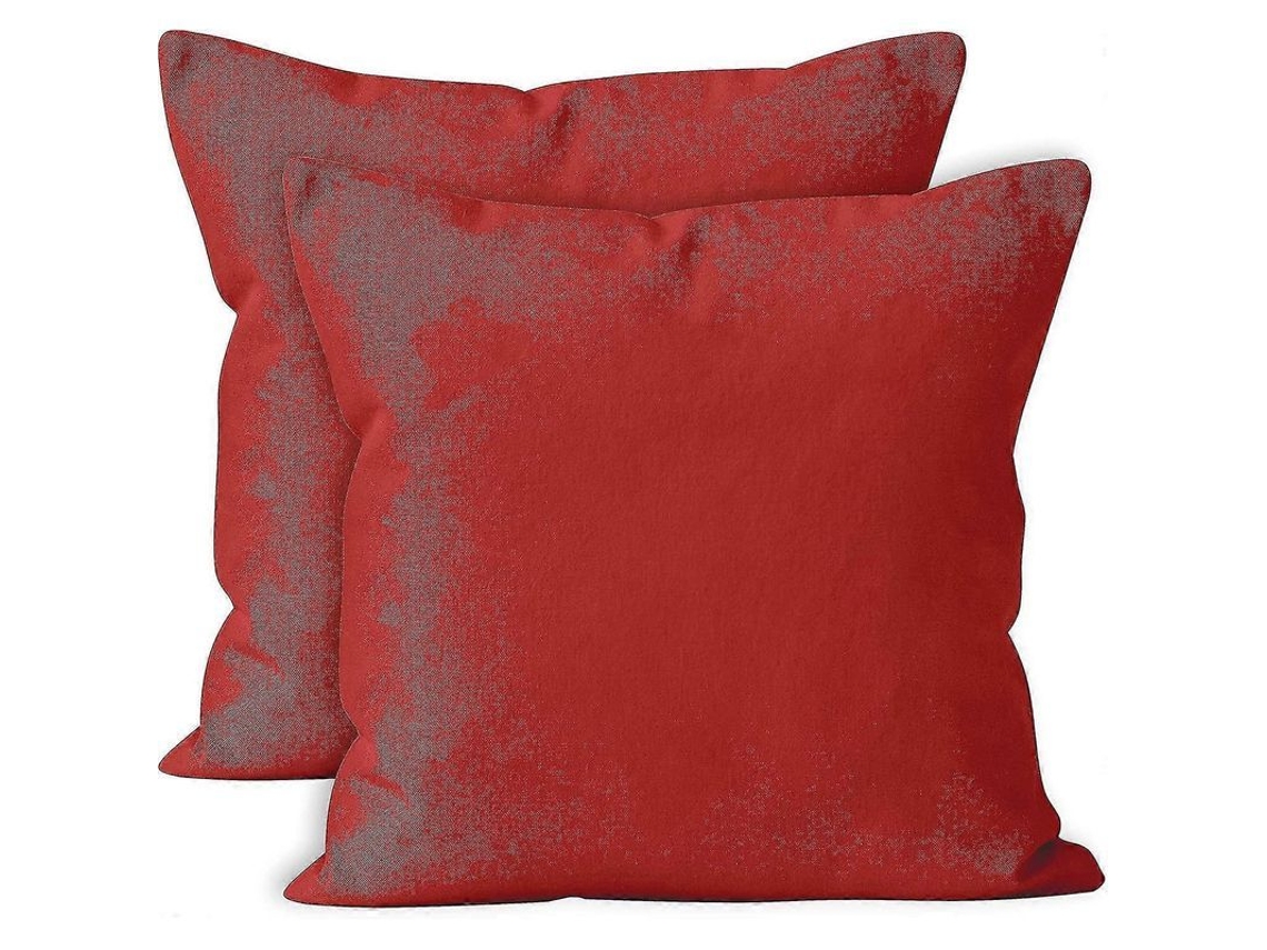 Capas de Almofadas 2 Unidades Amarelo Sunbeam Têxtil Algodão Canvas 50x50 Cm S/MARCA