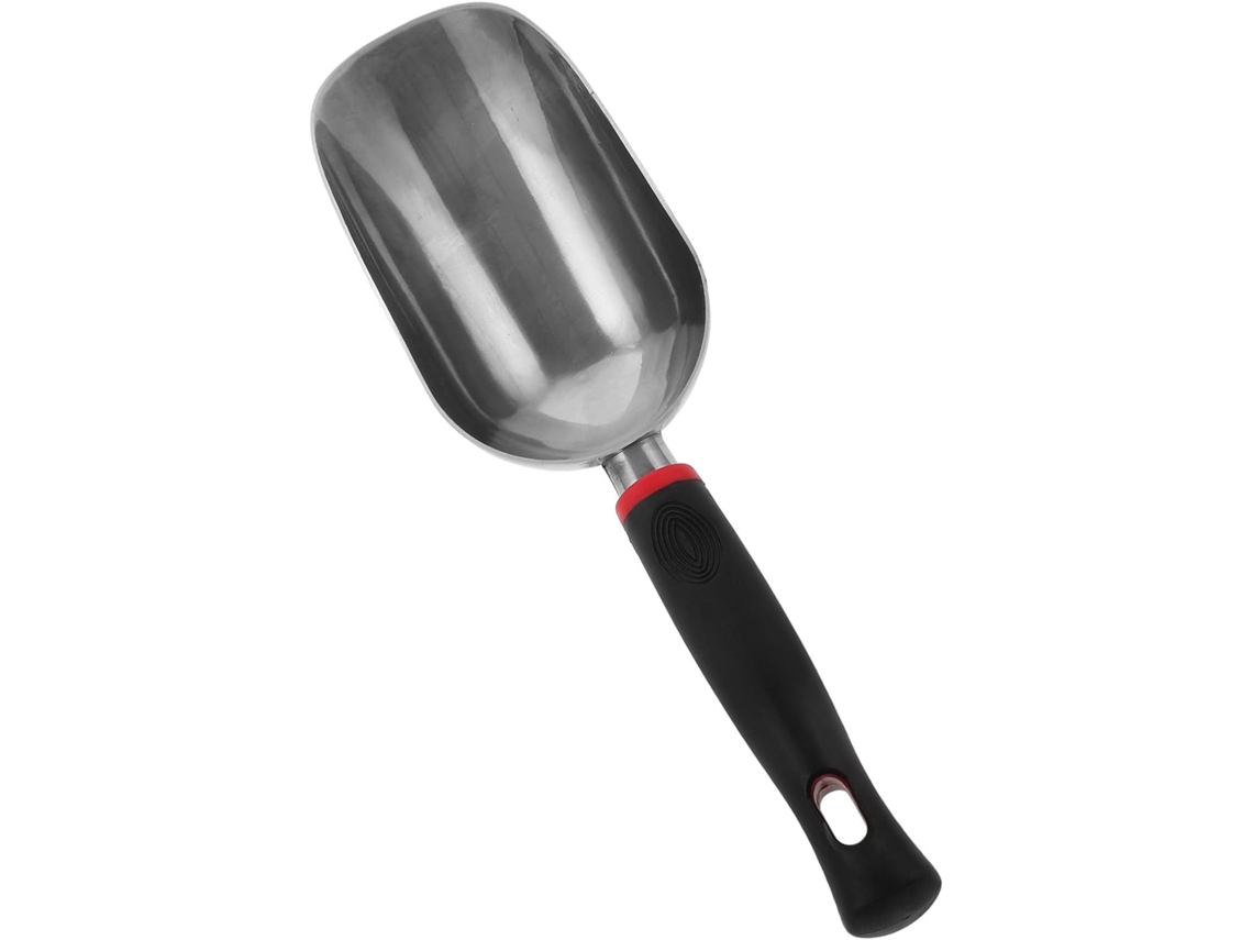 Pá De Mão Pequena E Resistente Em Alumínio Laranja.