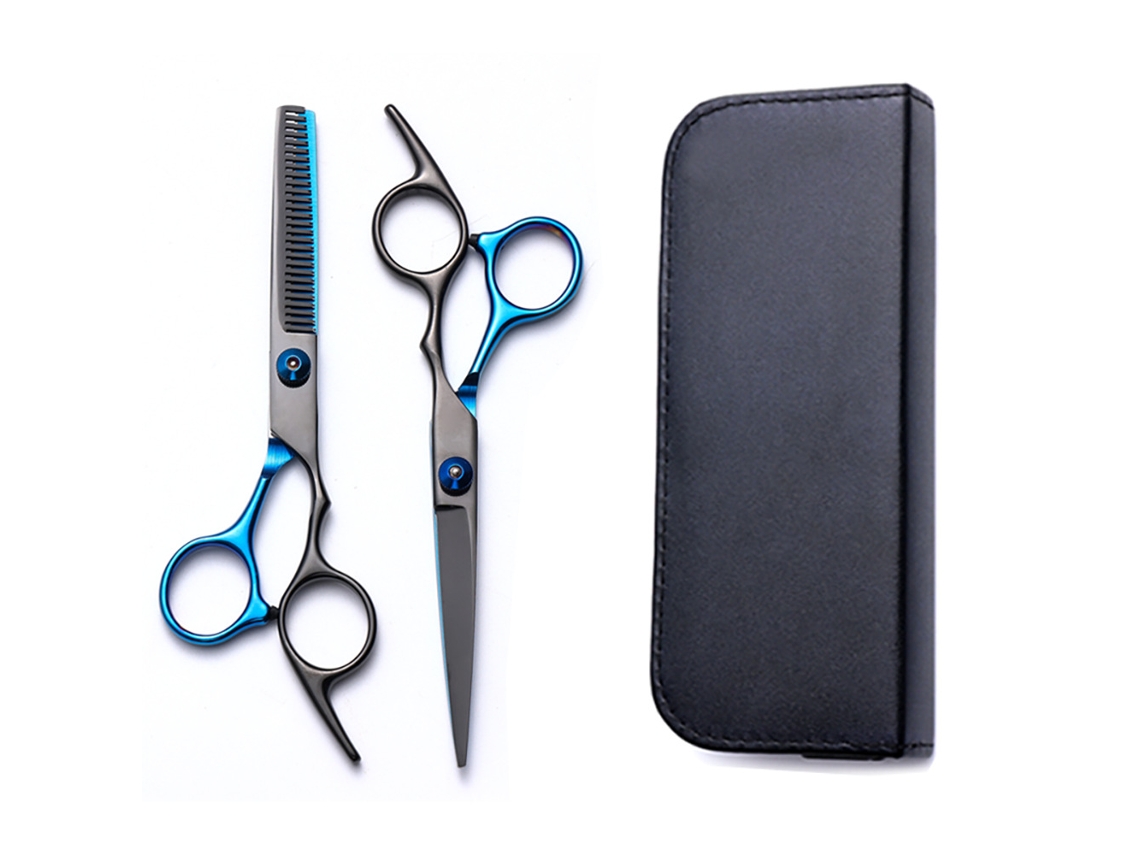 Kit De Tesoura De Corte Cabelo, 3pcs Ferramenta Profissional Para Corte De Cabelo, Para Cabeleireiros E Uso Doméstico Cuich