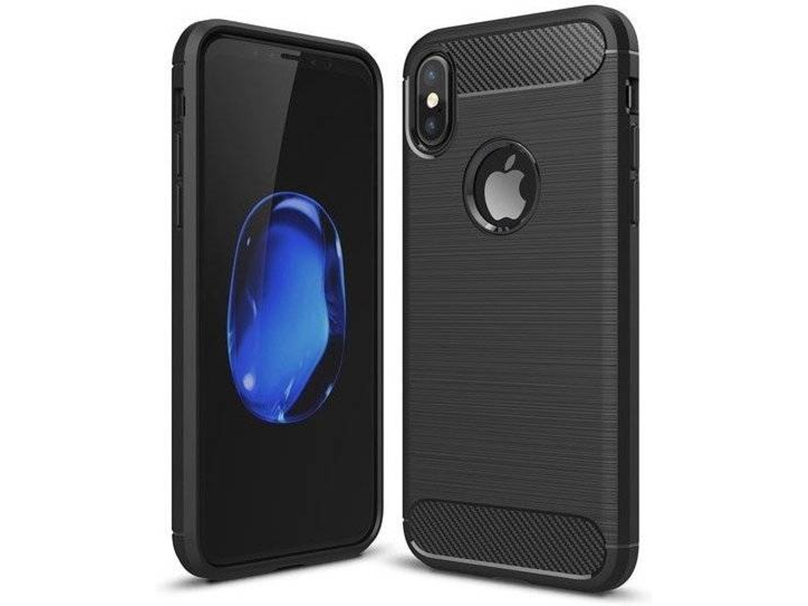 Capa iPhone XR LMOBILE Carbono Preto