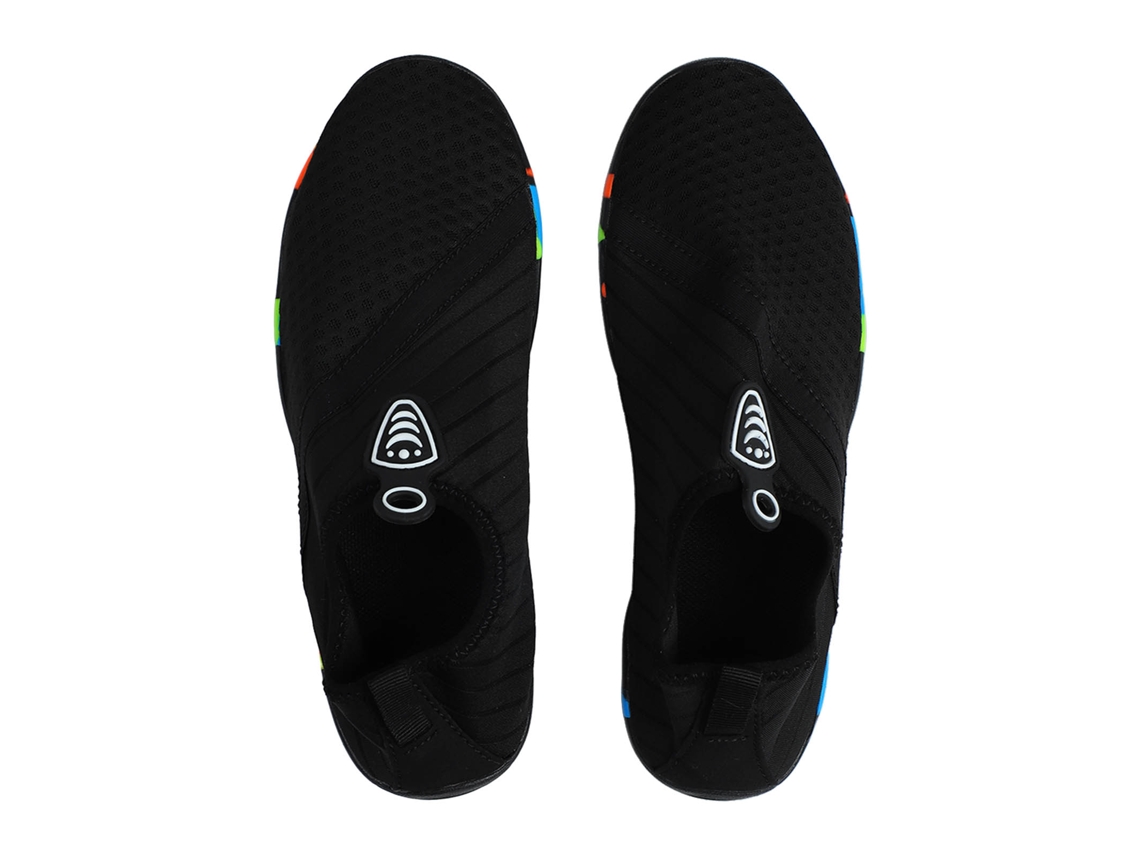 Sapatos de Água Adultos Praia Rio Piscina Mergulho Surf Preto 39