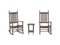 Rocking Chair, Rocking Chairs Vidaxl Marrom Madeira