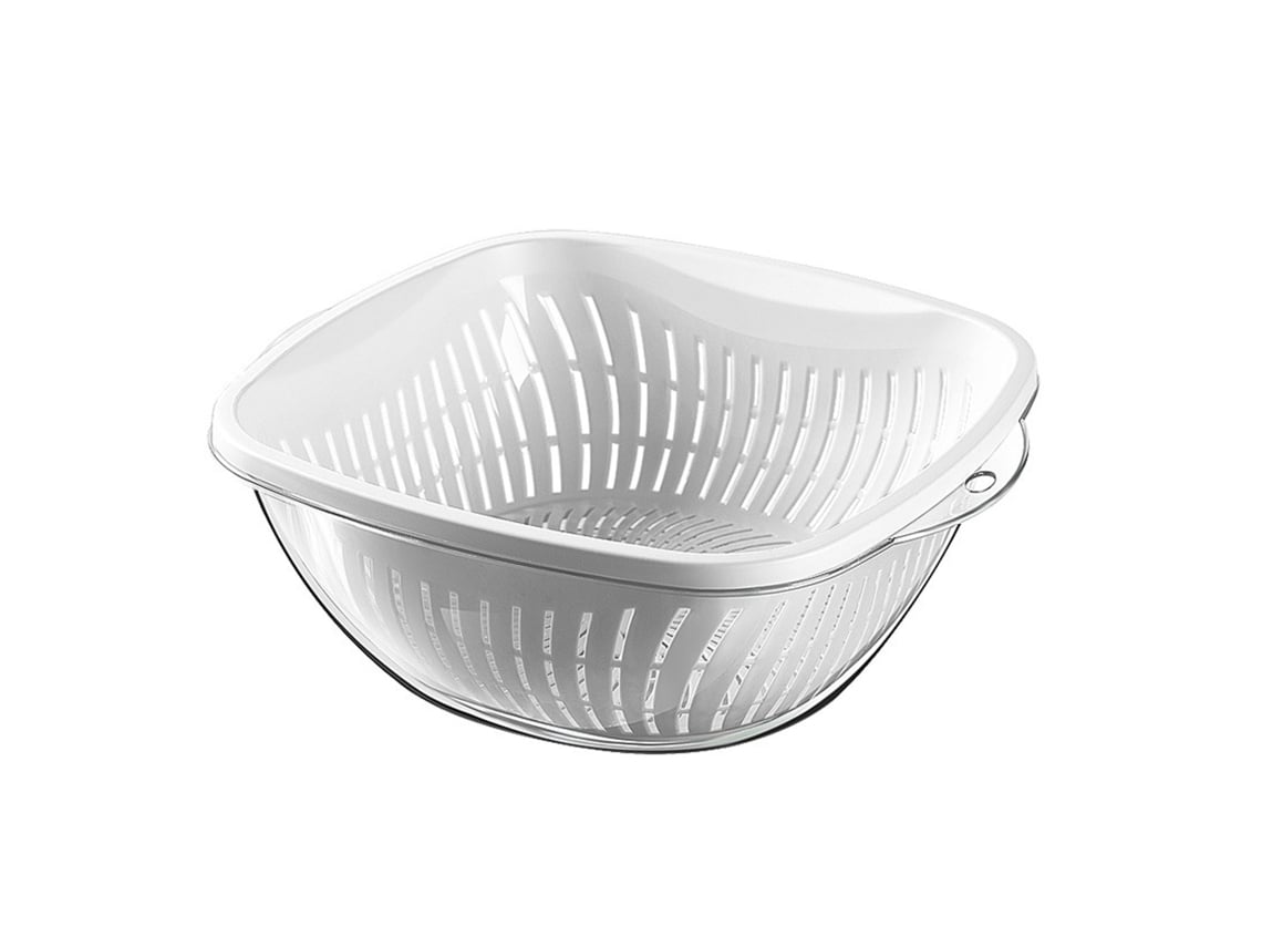 Cesta de Lava Vegetais e Frutas em Plástico Espessado S/MARCA