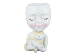 Copo de resina Primerox com face gravada, decoração para casa ou mesa.