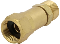 Conector de Engate Rápido M22x1,5mm para Conexões Limpeza Alta Pressão em Latão CHABERLU