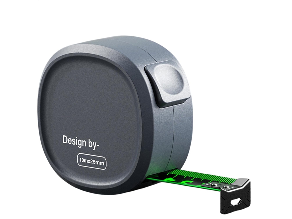 Fita Métrica Portátil, Fita Métrica Com Trava Automática, Fita Métrica Fluorescente Com Trava Automá Gokoco