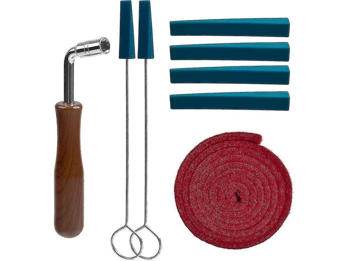 Kit De Afinación De Piano Profesional 2025, 8 Piezas Con Chave, Varilla Y Silenciadores Para Afinadores Y Pianistas