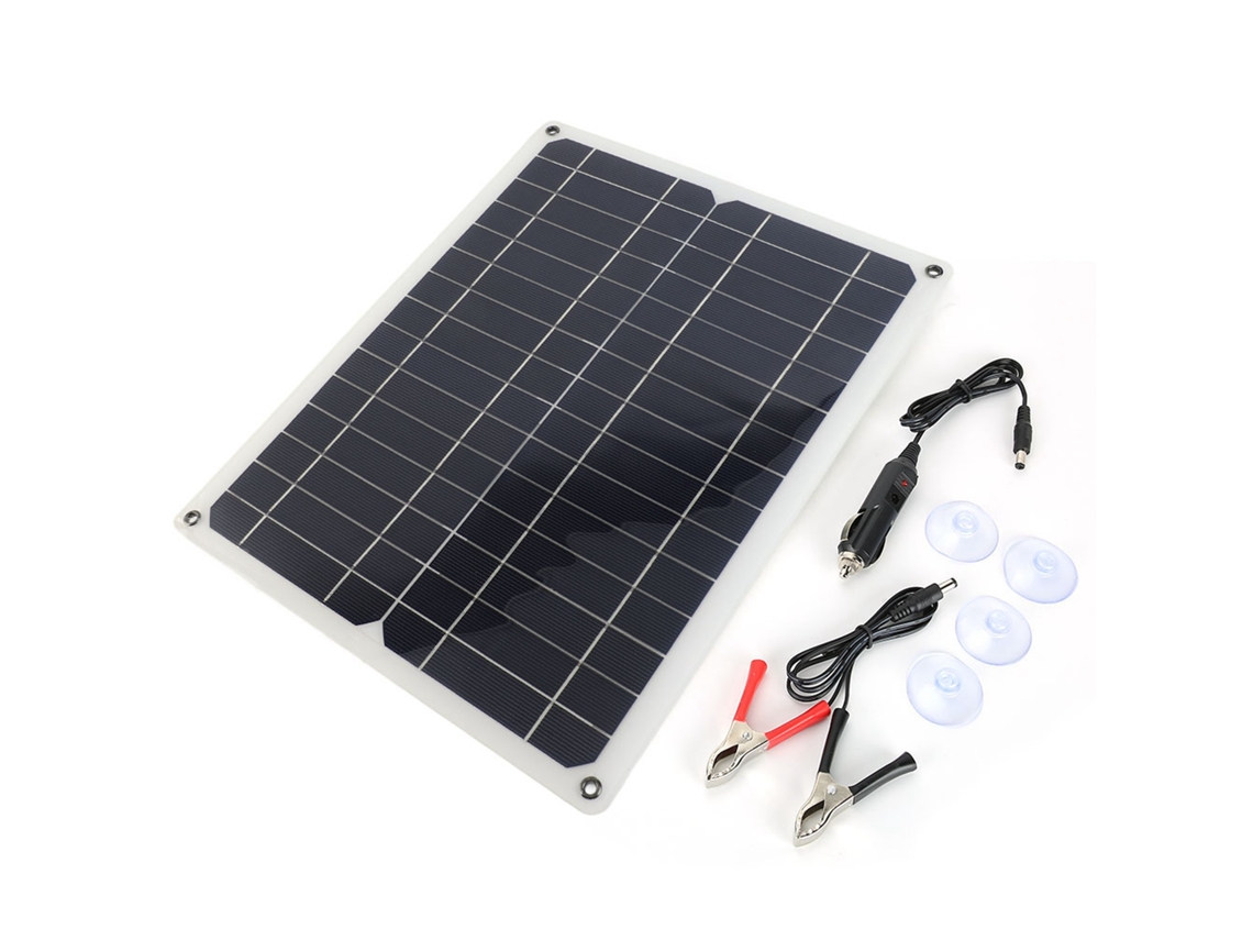 Cargador Portátil para Móviles Con Panel Solar de 15 W Y Salida Usb de 5 V para Dispositivos Móviles de Exterior.