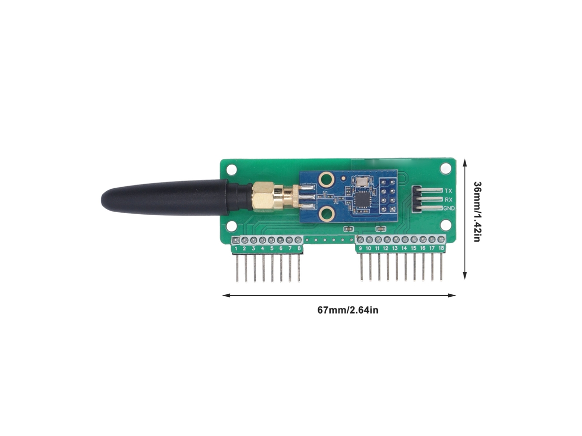 Laxiscreed Módulo Cc1101 Para Flipper Zero 433mhz – Alta Performance Em Desenvolvimento