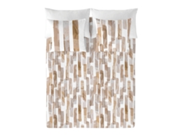 Capa de Edredão NATURALS Estampada Cama Extra Inclui Fronhas Algodão Multicor (CAMA90/150x220cm45cmsolapa)