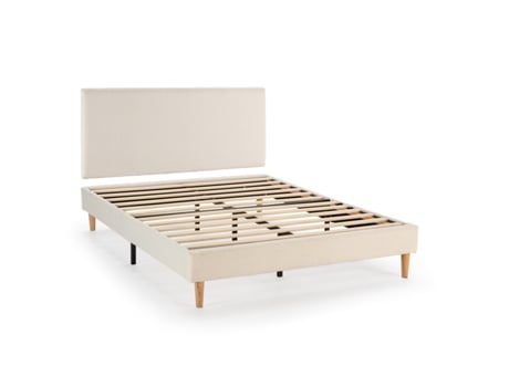 Base Estofada Cabeceira Niebla 160X200 Cm Bege VS VENTA-STOCK