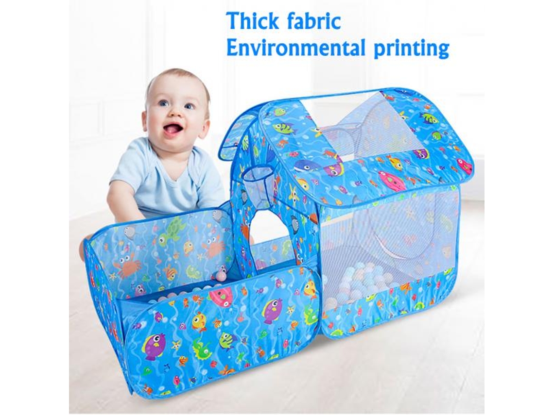 Walshlxq loja de Jogos Série Oceano para Crianças Carpa de Brincadeira Infantil Piscina de Bolinhas Interior Exterior