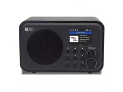 Lurelia Rádio Wifi Wr336n Com Bluetooth, Com Auscultadores, Bateria Recarregável, Rádio Por Internet, Wifi, Preto