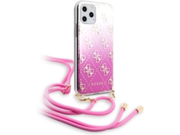 Capa com Fio iPhone 11 Pro GUESS GUCC003 Rosa