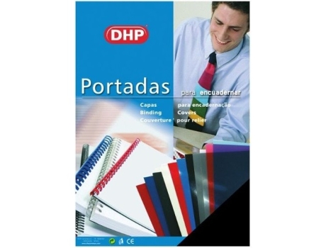 Livro Pack 100 Portada Encuadernación A4 Pp 300 Micras Color Negro Dhp De Desconocido (espanhol)