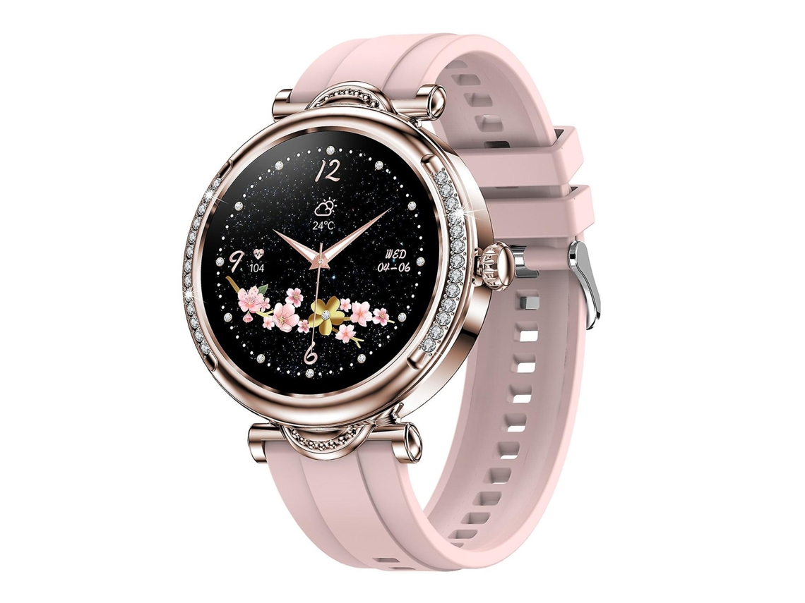 Relógio Inteligente CF32 com Pulseira de Silicone e Tela de 1,27 Polegadas VONKELIOS