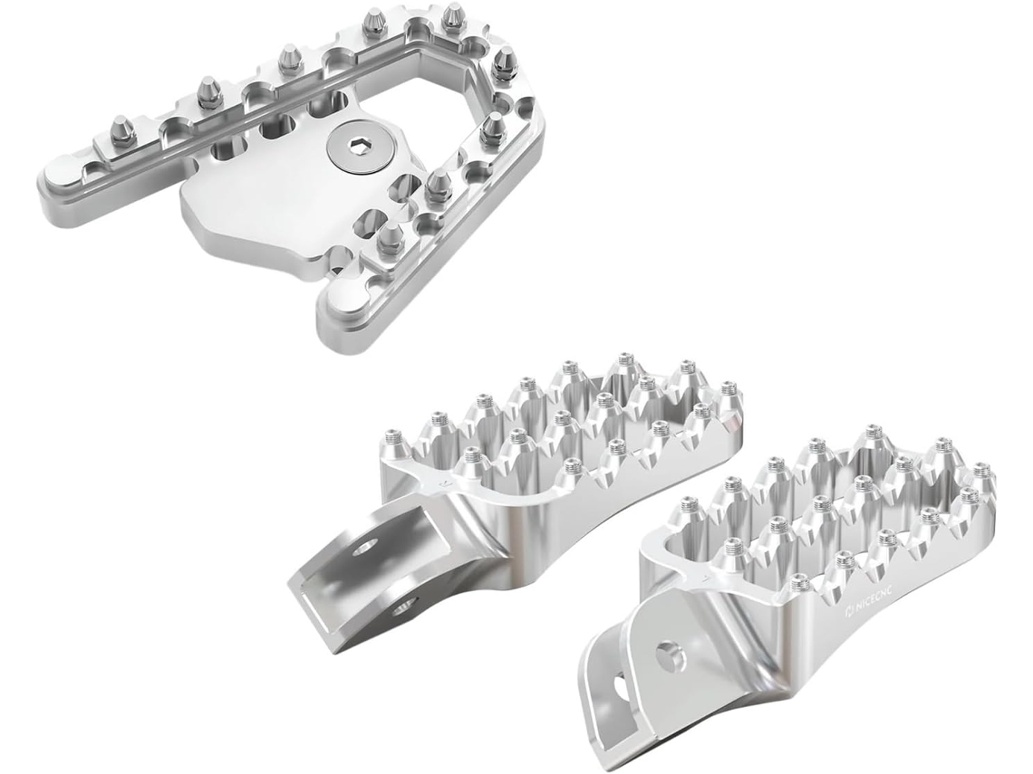 Apoios para os Pés do Piloto Compatíveis com Bmw R1250gs Adequado Proteção Das Fabricados Alumínio 6061 Estes