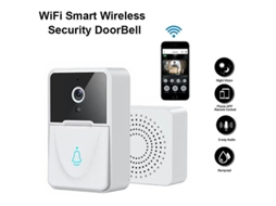 Campainha De Vídeo Inteligente Sem Fio Com Wi Fi, Câmera, Chamada, Interfone, Segurança Slowmoose