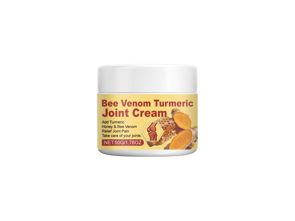 Creme Juntas Veneno Abelha Cúrcuma Saudável