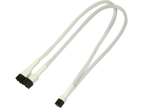 Cabo de Alimentação NANOXIA (Molex - 30 cm - Branco)
