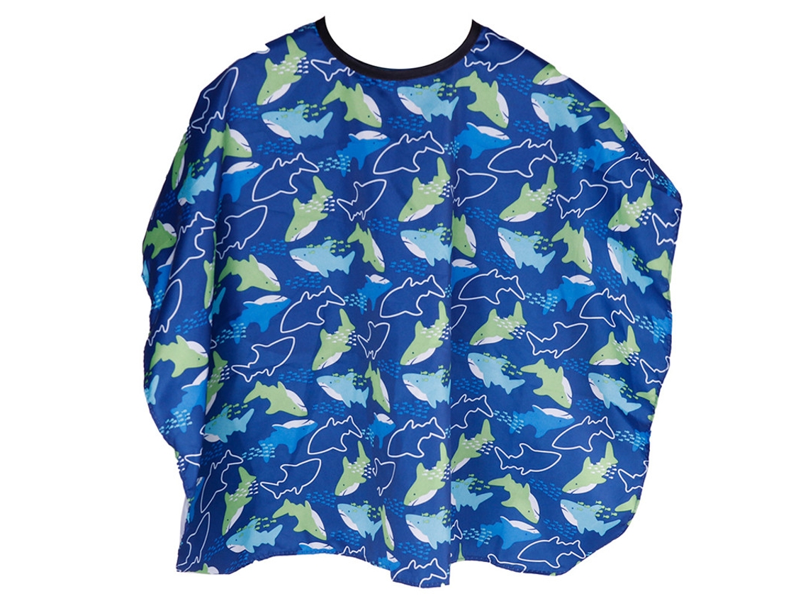 Vestido Infantil Capa Design Animado Capa para Salão Vestido Barbeiro Cabeleireiro Corte de Cabelo Tído À Prova D'Água WEIMAI