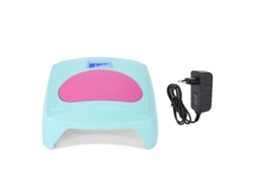 Lâmpada Led Para Unhas 48w Com Botão Touch E Sensor Inteligente Secador De Esmalte De Gel Azul