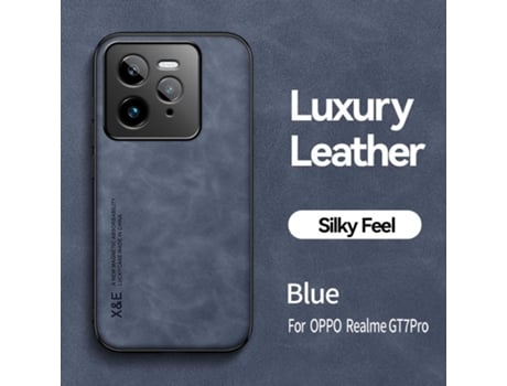 Keysion Capa De Couro Pu Retro De Luxo Para Realme Gt 7 Pro Silicone Maciopc À Prova De Choque Capa Traseira Para Telefone Para Oppo Realme Gt 7 Pro
