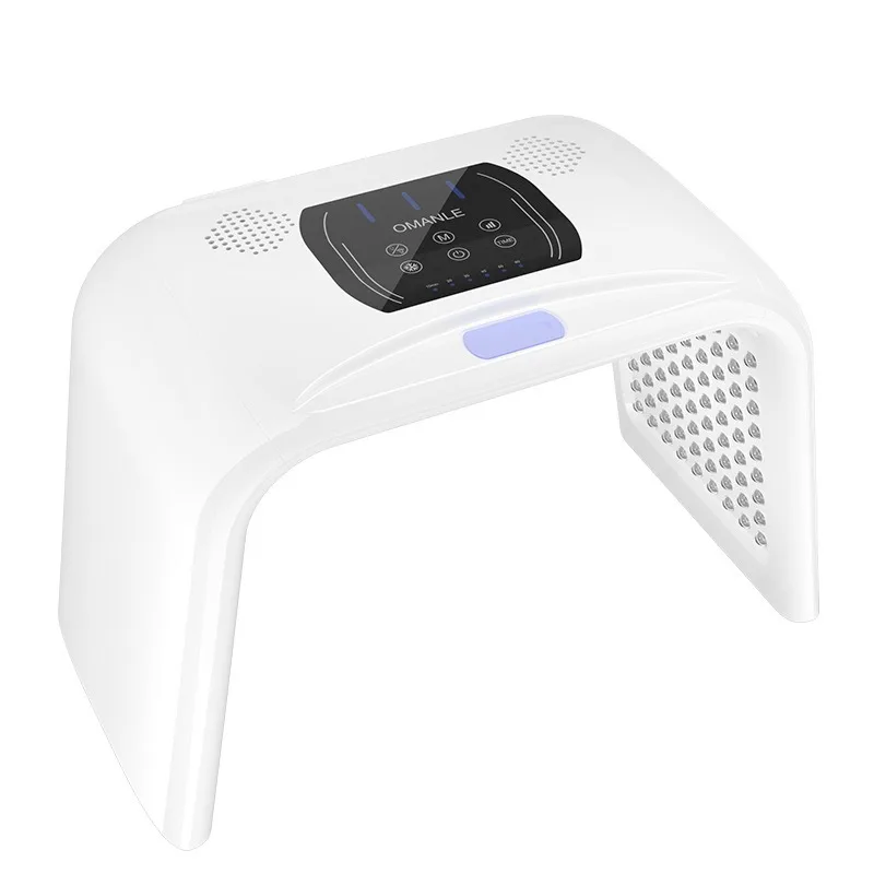(branco) Aparelho De Beleza Profissional Com Luz Led Para Uso Doméstico, Fisioterapia E Cuidados Com A Pele.