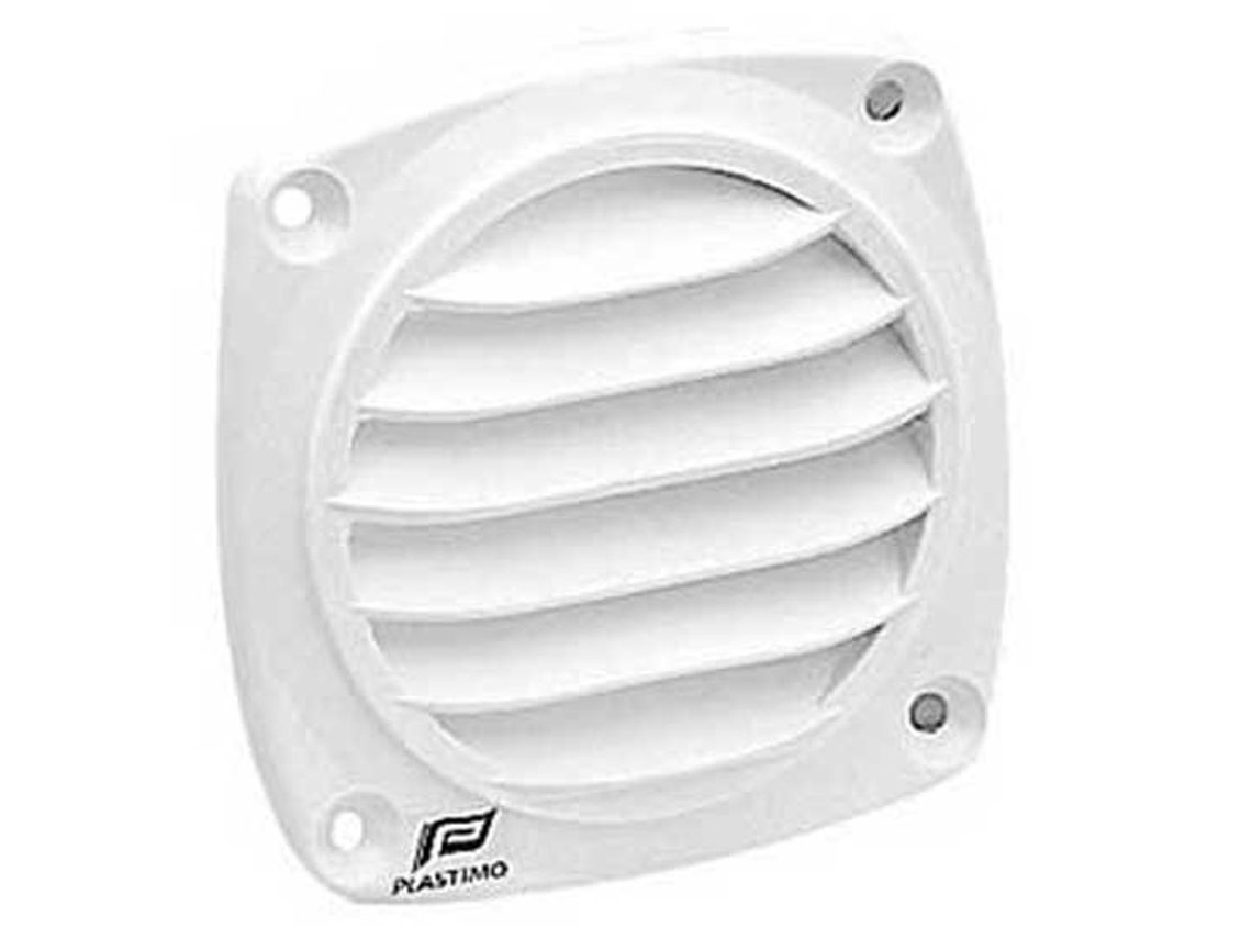 Grade Redonda Branco 82 X 82 Mmplastimo