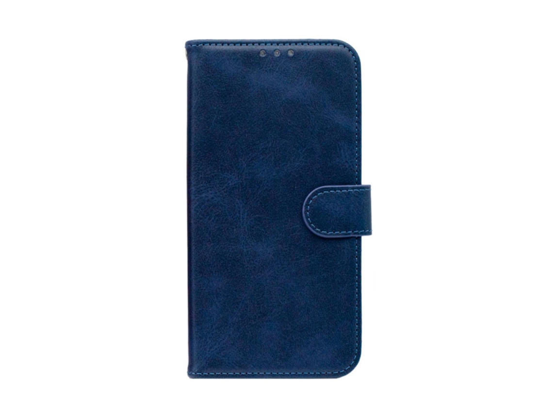 Capa Livro Premium iPhone 14-Azul-ZT-3331