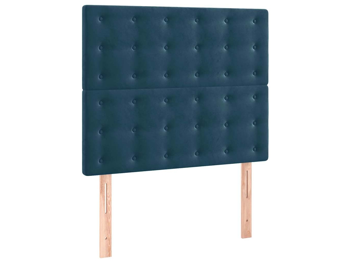 Headboard, Headboards Vidaxl Azul Veludo (90 Cm)